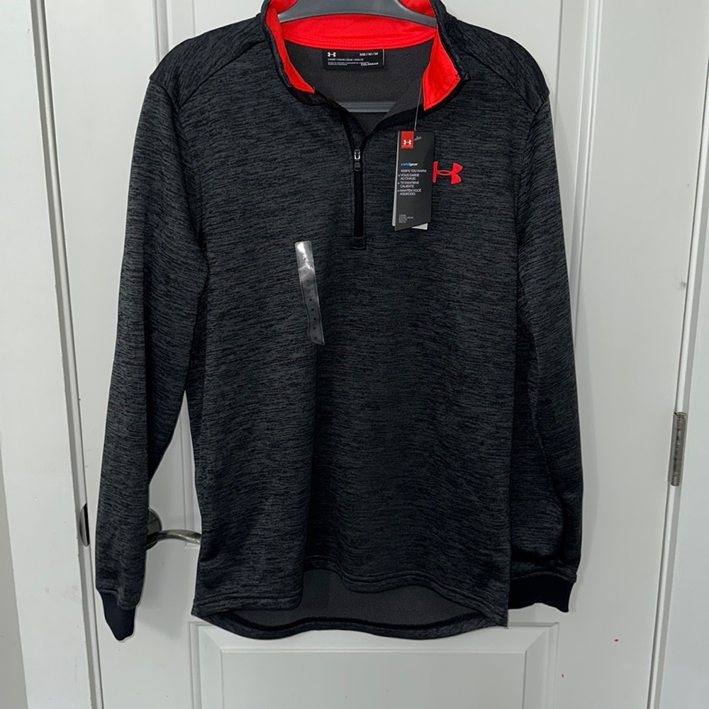 New under armour cold gear quarter zip up